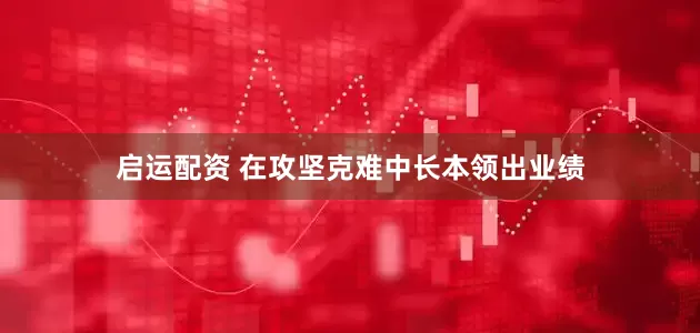 启运配资 在攻坚克难中长本领出业绩